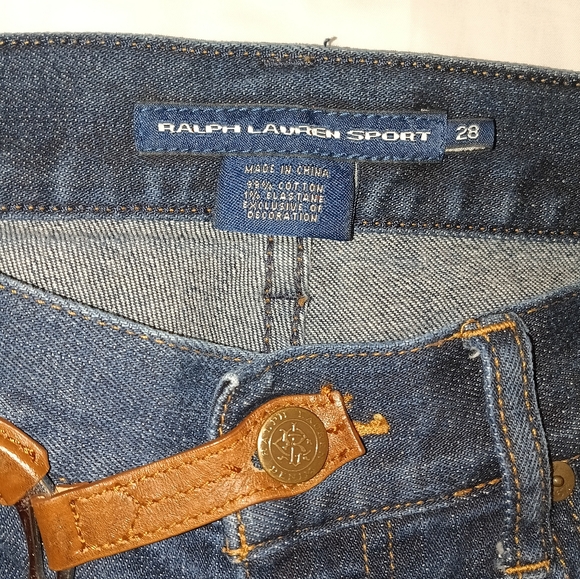 Ralph Lauren Ladies Equestrian Jeans w/Bridle Bit - Picture 10 of 11